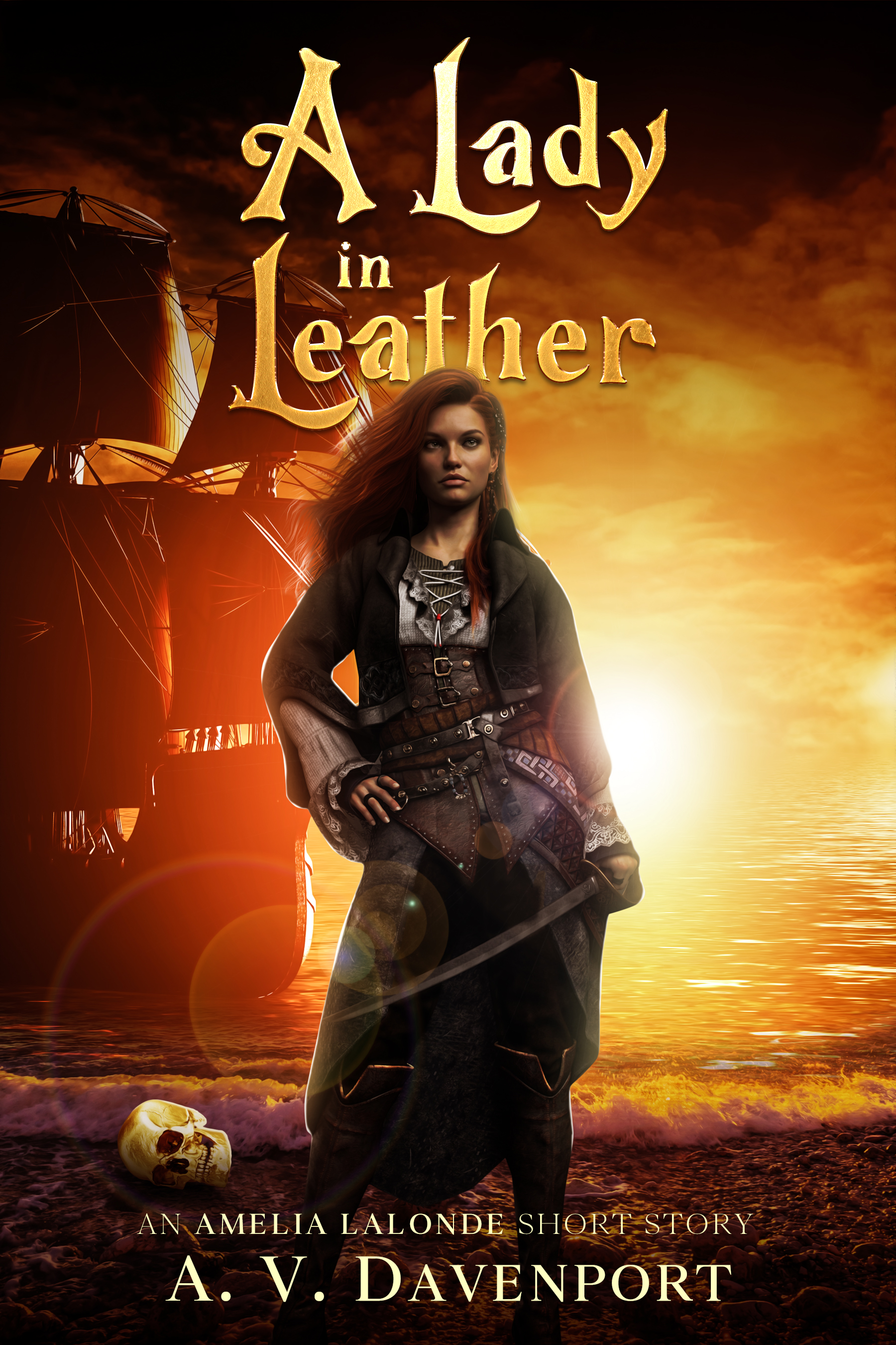 A Lady in Leather - An Amelia Lalonde Short Story (The Amelia Lalonde Trilogy, #0)