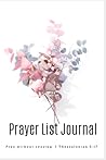 A Prayer List Journal