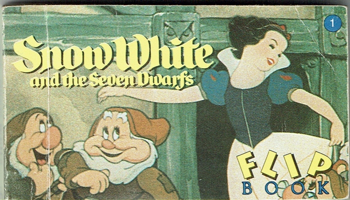Walt Disney Flip Book Snow White (Paperback)