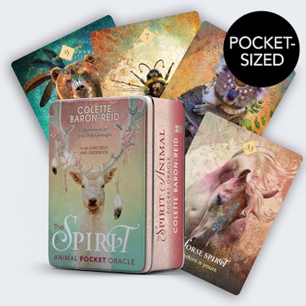 The Spirit Animal Pocket Oracle: A 68-Card Deck - Animal Spirit Cards with Guidebook