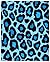 Blue Cheetah Print Notebook...