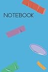 Notebook: Abstract styled blank lined notebook