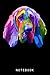 Bloodhound colorful pop art portrait for dog owners Journal N... by Janice Moore