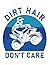 Notebook: Atv Quad Dirt hair dont care Quad ATV Driver 1 8.5 X 11 inches | Perfect for Taking Notes