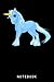 Blue Unicorn Journal Notebo...