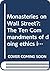 Monasteries on Wall Street? by Louis Dethomasis