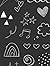 Black & White Trendy Icons ...