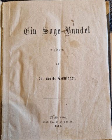 Ein Soge-Bundel