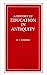 A History Of Education In Antiquity (Wisconsin Studies in Classics)
