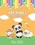 Animals Coloring Book by Sam J