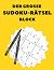 der große Sudoku-Rätselbloc...