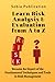Learn Risk Analysis & Evaluation from A to Z: Became An Expert of the Fundamental Techniques and Tools in Risk Management