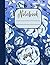 Blue Floral Notebook by JJT Inspired Designs