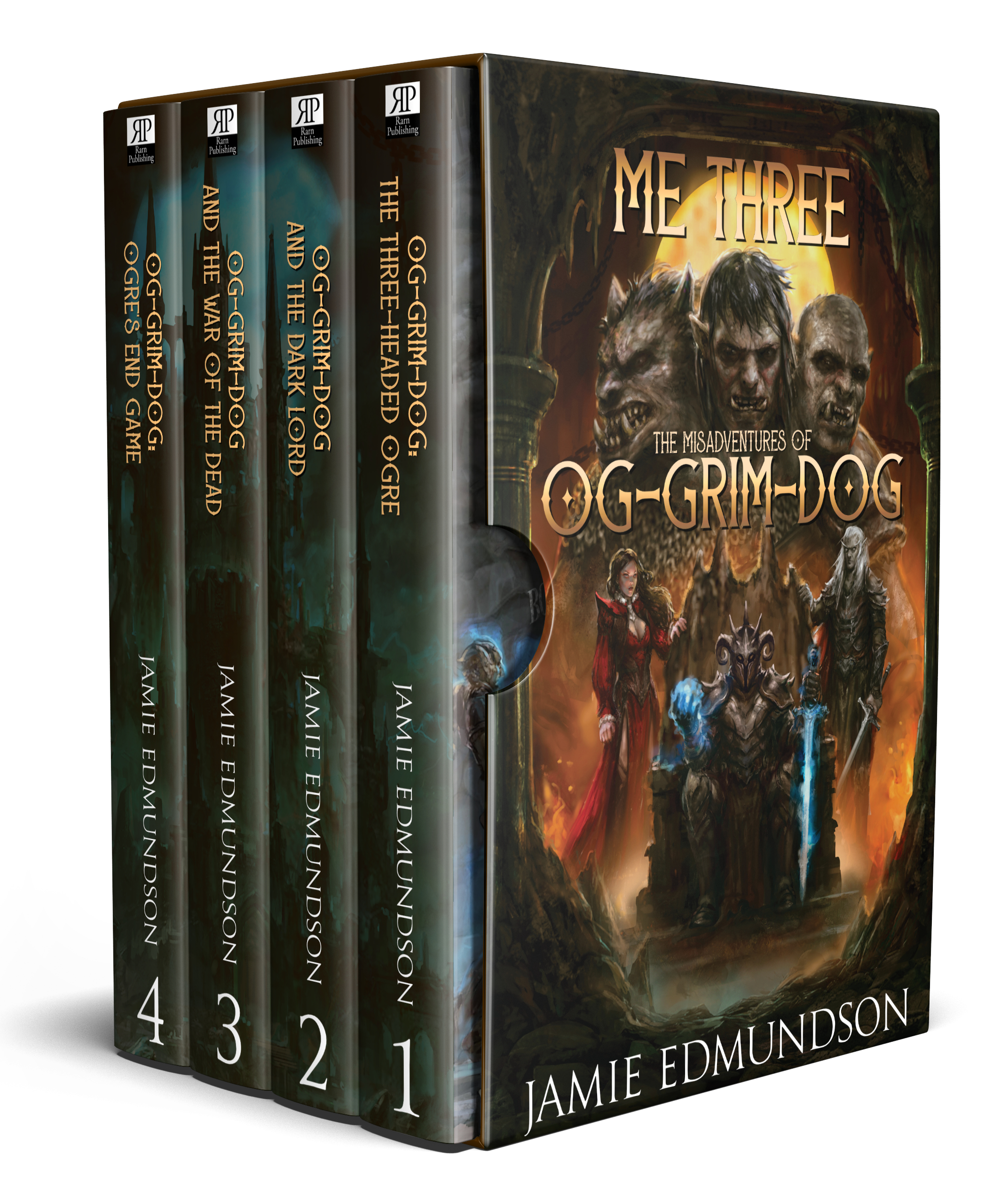 Me Three: The Misadventures of Og-Grim-Dog: A Humourous Fantasy Boxset
