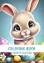 Coloring book, happy easter...