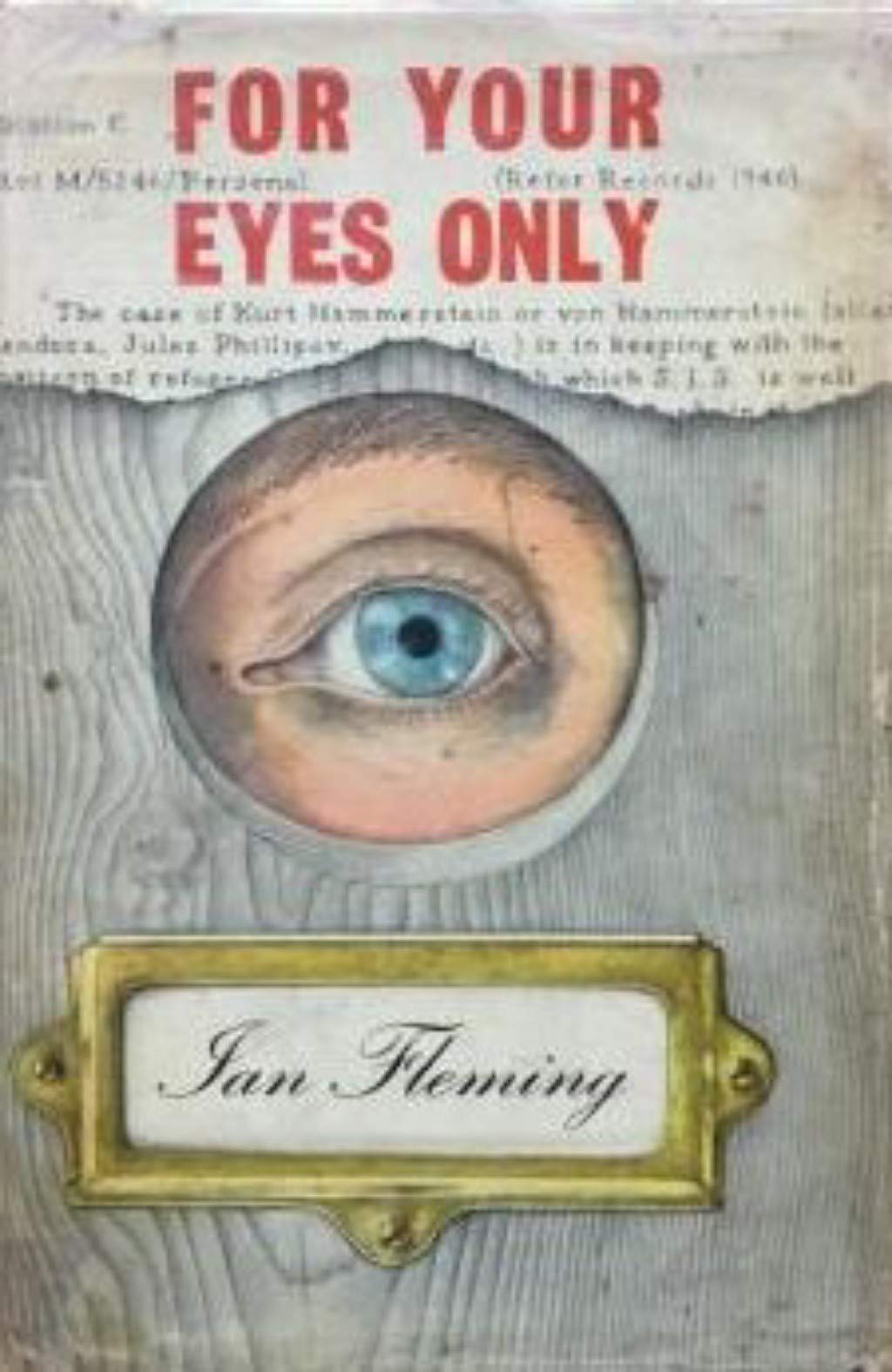 For Your Eyes Only