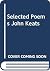 Selected Poems John Keats