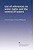 List of references on water rights and the control of waters