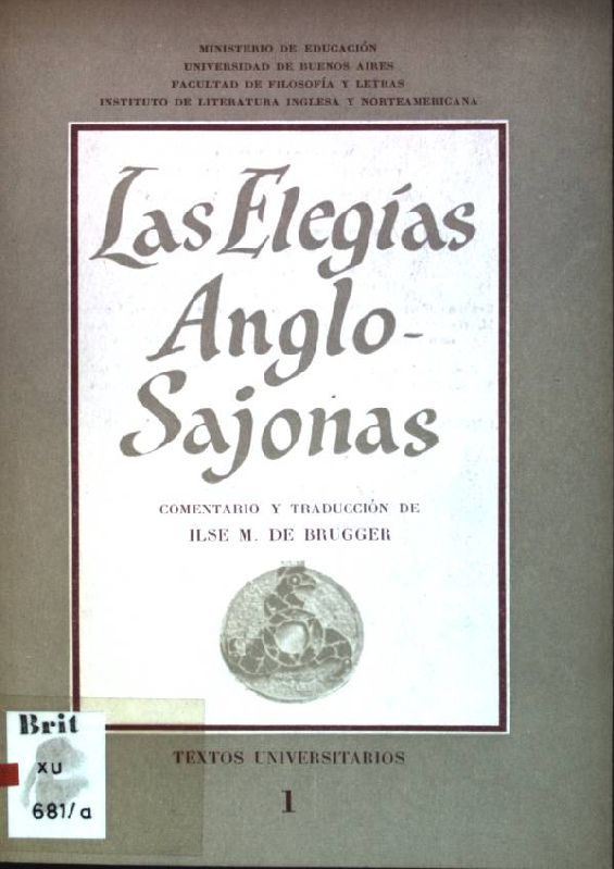 Las elegías anglo-sajonas