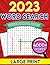 2023 Word Search Puzzle Boo...