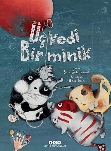 Üç Kedi Bir Minik (Hardcover)