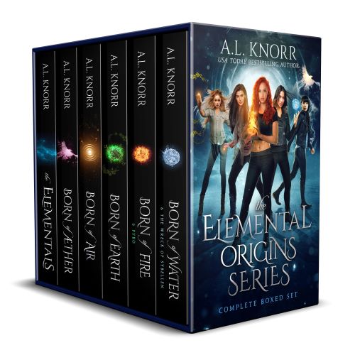 Elemental Origins: The Complete Series (Elemental Origins, #1-6; Elemental Universe)