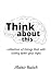 Think about this