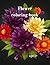 flower coloring book by Melody Davis