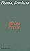 Meine Preise by Thomas Bernhard