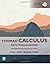 Thomas' Calculus: Early Tra...