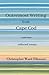 Outermost Writing from Cape...