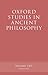 Oxford Studies in Ancient Philosophy, Volume 62 by Victor Caston