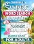 Caribbean Summer Word Search: 100 Puzzles for Adults - Beach/ Vacation-Themed Brain Teasers - Stress Relief & Travel Games Activity Book - Tropical Fruits, Caribbean Islands & more