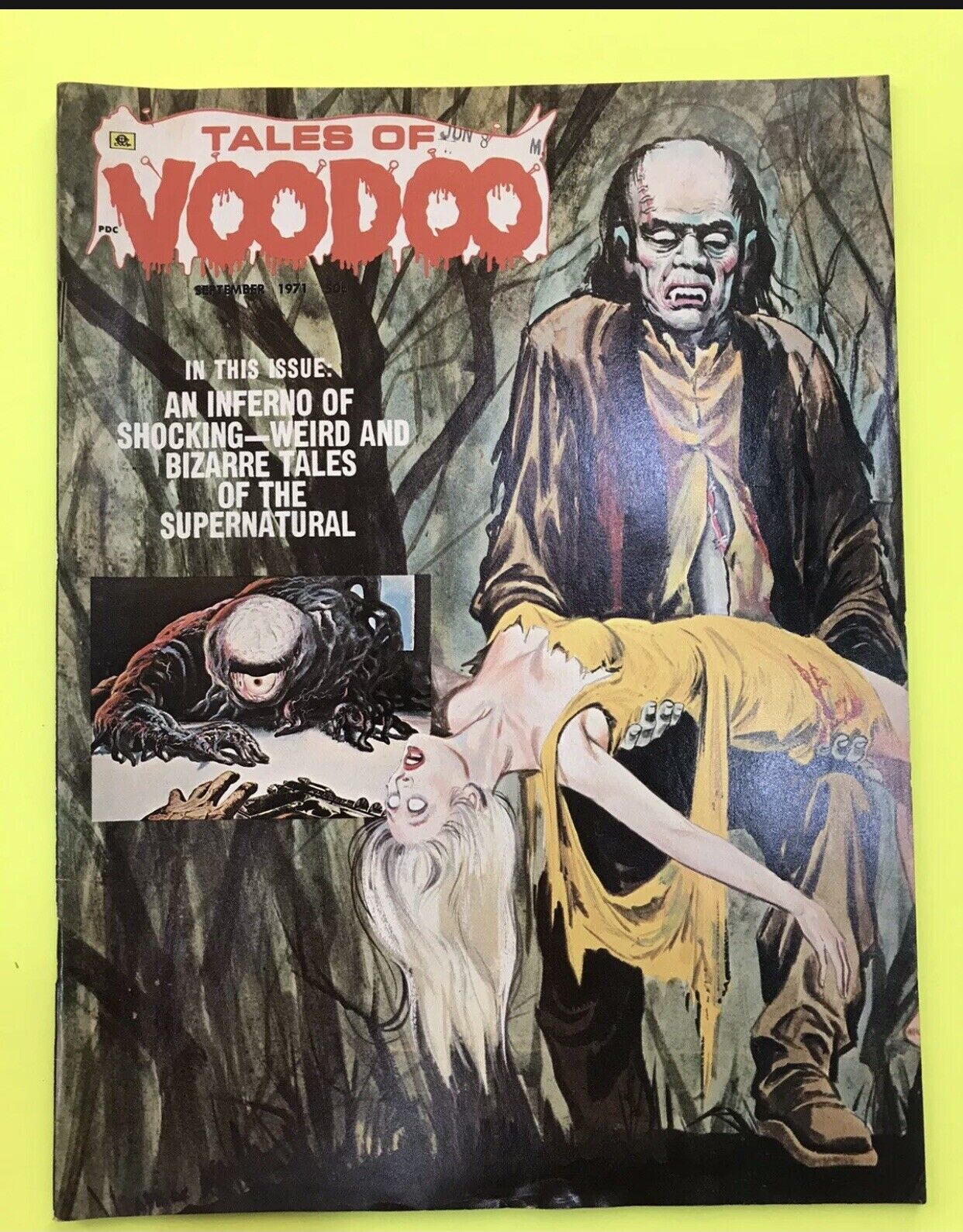 Tales of Voodoo #16 (Vol 4 No 5) - Eerie Publications 1971