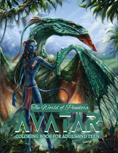 Word of pandora AVATER coloring book for Adult and Teen (Paperback)