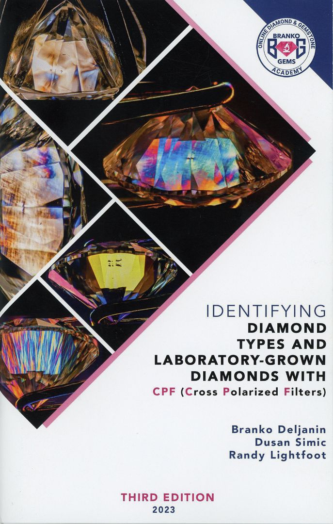 Identifying diamond types and laboratory-grown diamonds with CPF (Cross Polarized Filters)