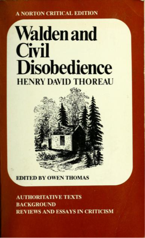 Walden and Civil Disobedience