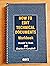How to Edit Technical Documents: Workbook