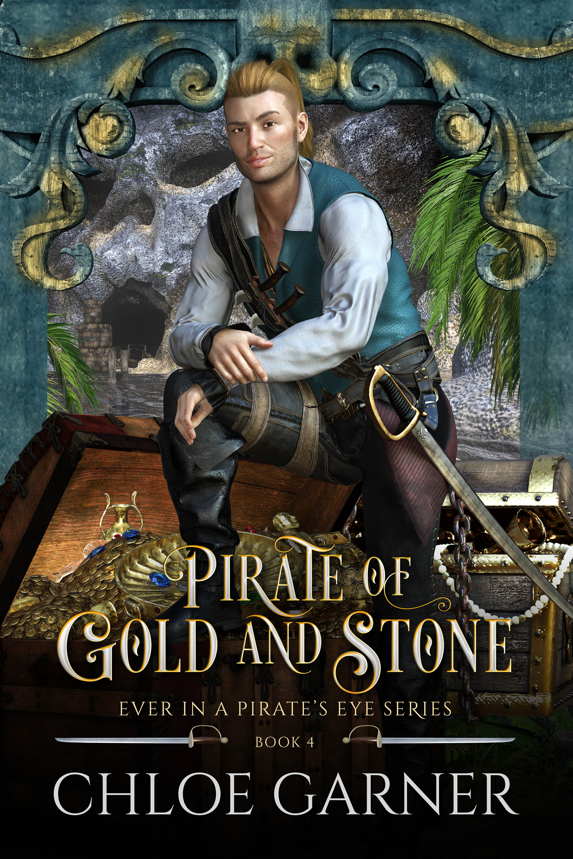 Pirate of Gold and Stone (Ever in a Pirate's Eye, #4)