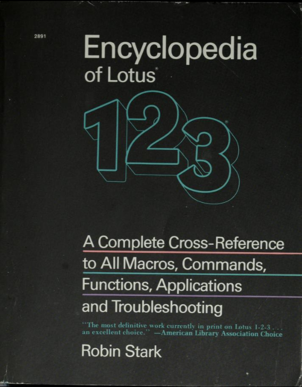 Encyclopedia of Lotus 1-2-3