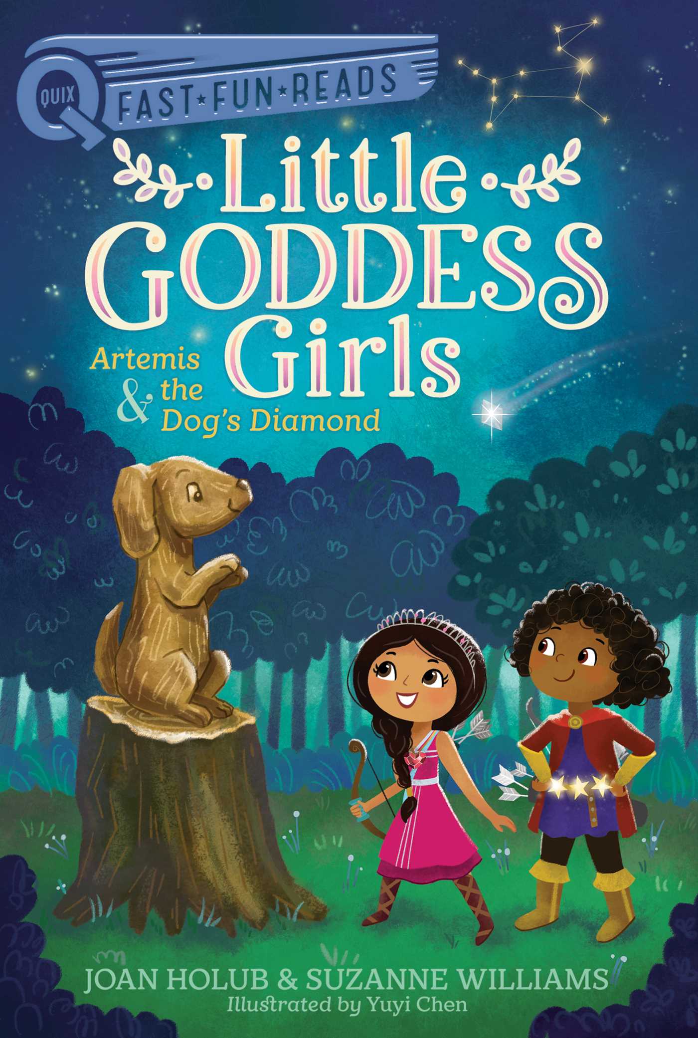 Artemis & the Dog's Diamond: A QUIX Book (12) (Little Goddess Girls)