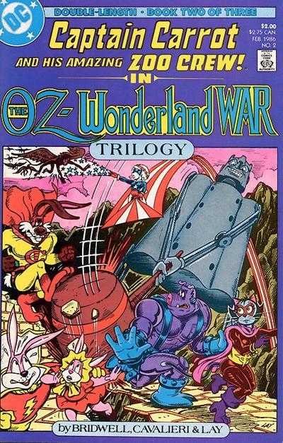 The OZ-Wonderland War #2 Featuring: Captain Carrot and his Amazing Zoo Crew! (Comic)