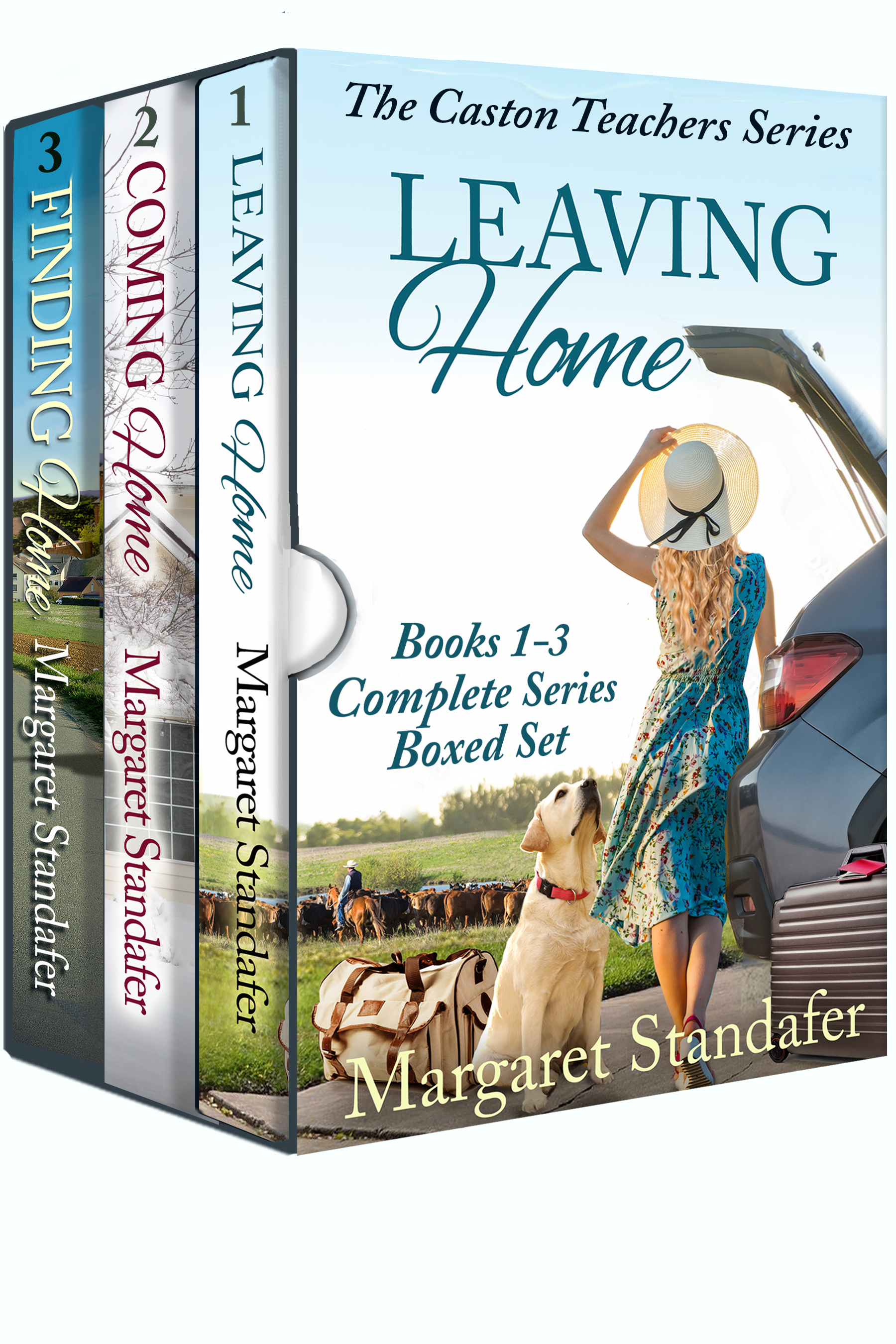 Caston Teacher Series - Books 1-3 Boxed Set: The Complete Three-Book Caston Teacher Series: Clean Romance & Friendship Fiction