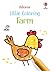 Little Coloring Farm: A Fun-filled Farmyard Adventure for Early Learners to Develop Pencil Control Skills, with Simple Outlines of Cows, Sheep, Tractors and More