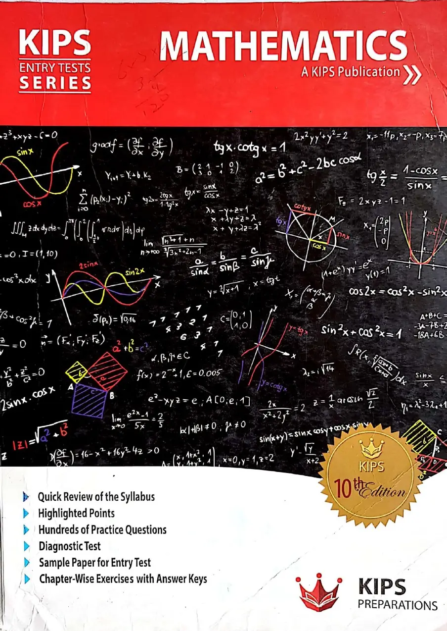 KIPS Mathematics Entry Test Series: Book 1