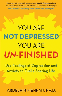 You Are Not Depressed. You Are Un-Finished: Use Feelings of Depression and Anxiety to Fuel a Soaring Life
