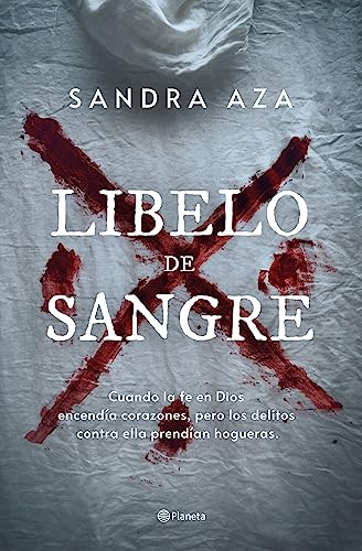 Portada de Libelo de sangre, de Sandra Aza