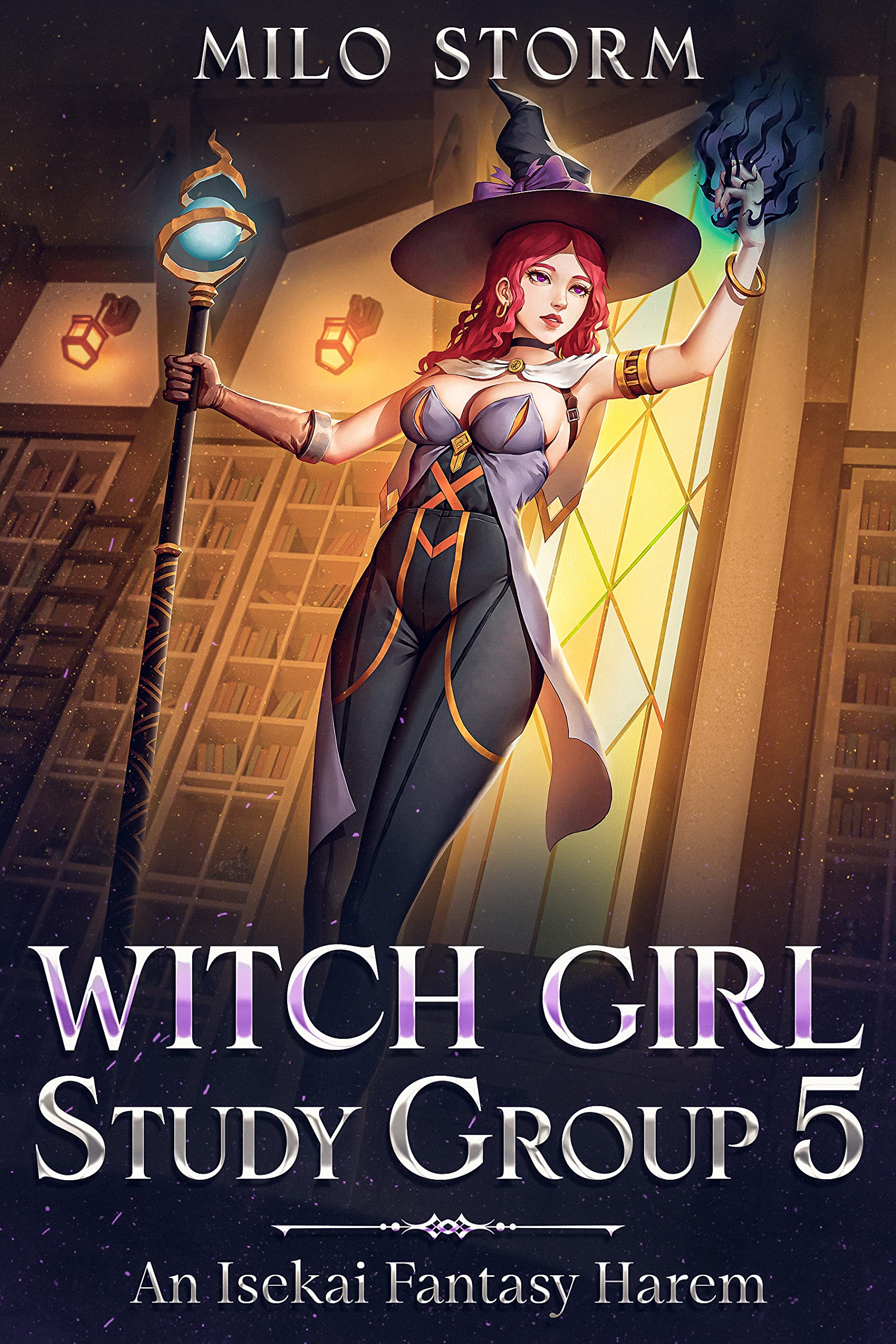 Witch Girl Study Group 5: An Isekai Fantasy Harem (Kindle Edition)
