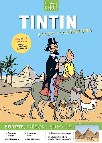 Tintin c'est l'aventure n°17 - Égypte, trésors enfouis (Paperback)