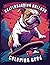 Skateboarding Bulldog Color...